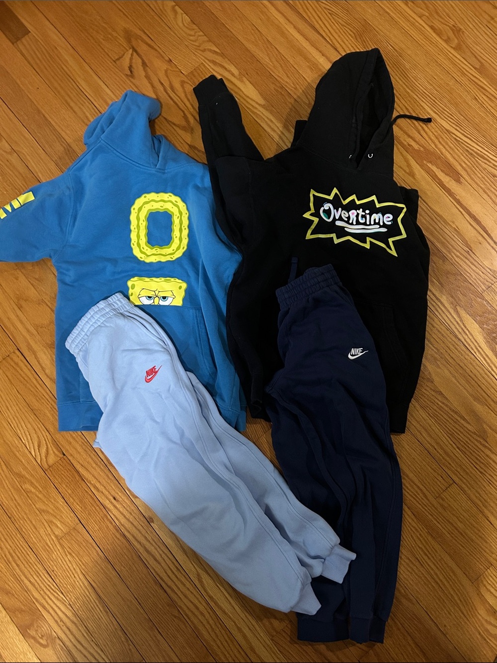 Overtime hoodie + Nike Jogger bundle
